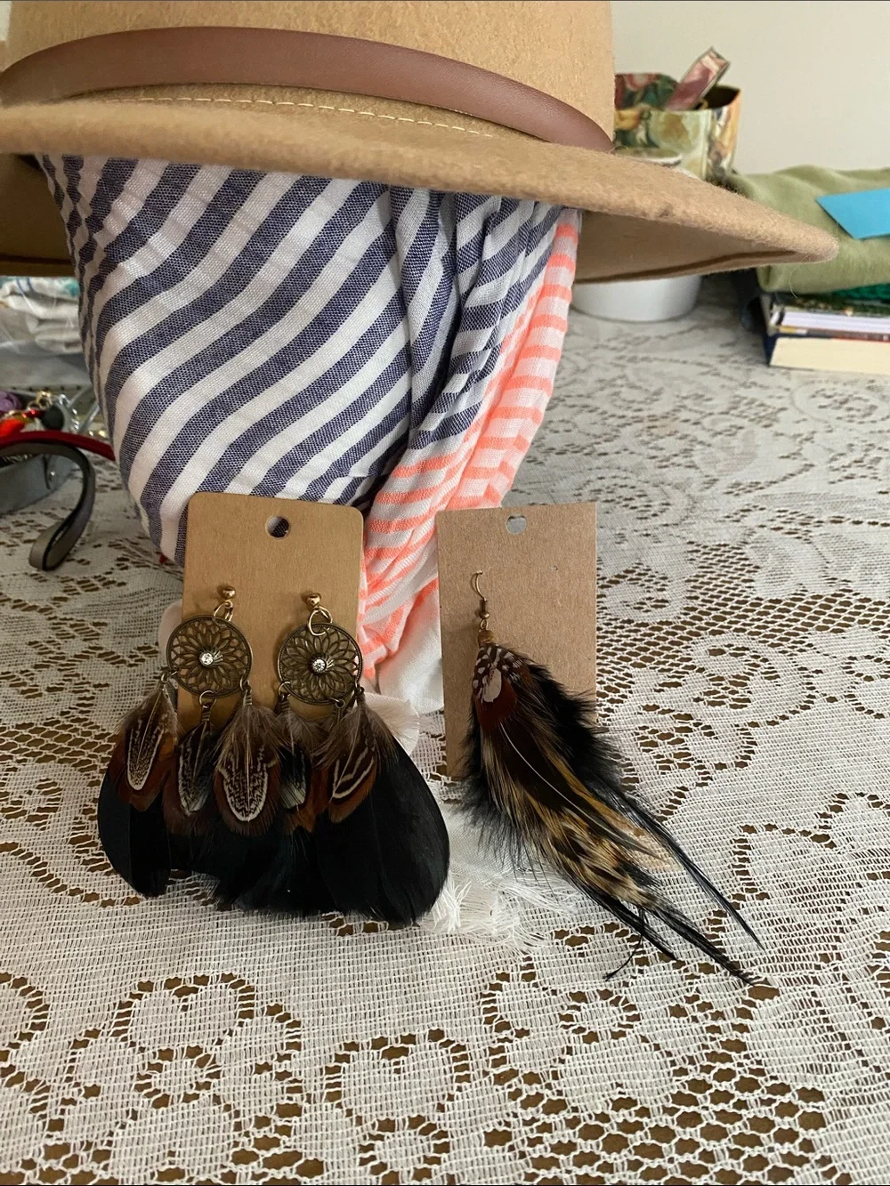 Feather Earrings